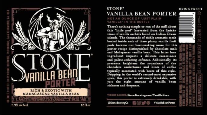 Stone Vanilla Bean Porter
