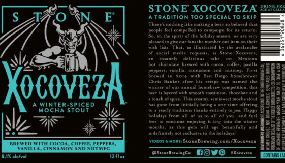 Stone Xocoveza 2016