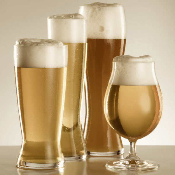 waterford pilsner beer glasses