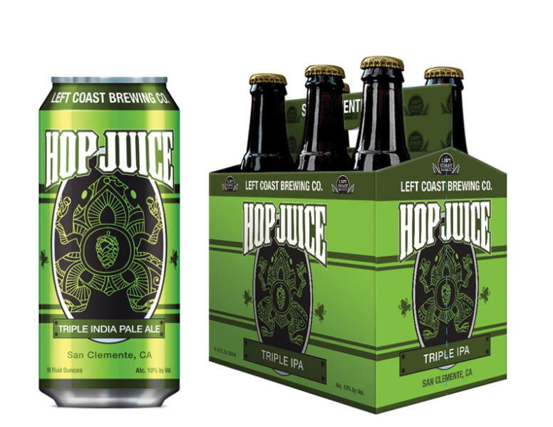 Left Coast Brewing Rebrands & Changes Flagship Hop Juice •
