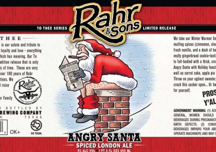 Rahr and Sons Angry Santa