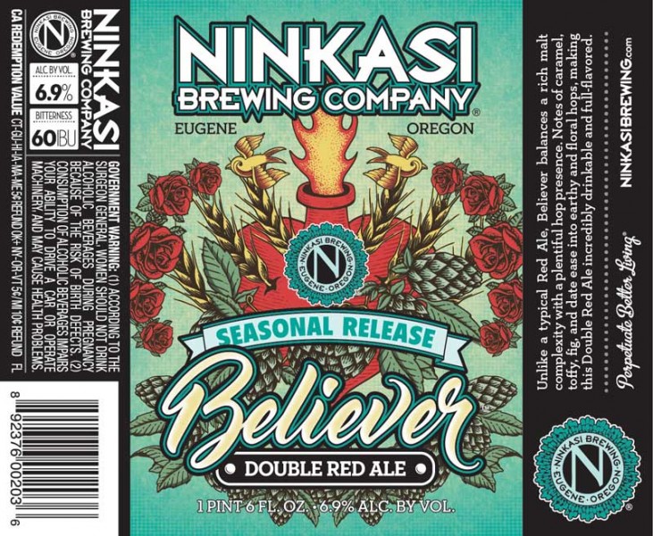 Ninkasi Believer Double Red Ale