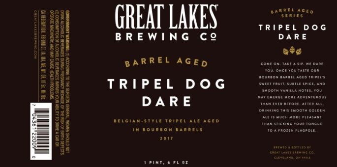 2017 Great Lakes BA Tripel Dog Dare