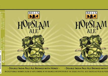 Bell's Hopslam 2016 Can Label