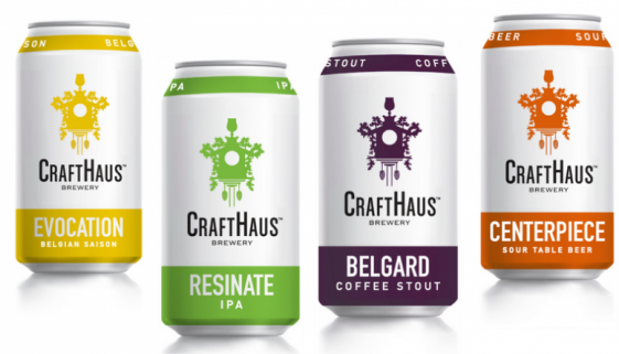 CraftHaus Brewery Cans 2017