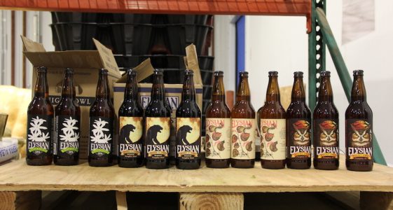 Elysian Brewing Beer Bottles
