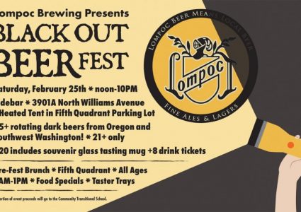 Lompoc Brewing Black Out Beer Fest 2017