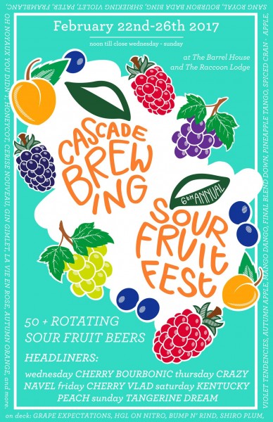 Cascade Brewing Sour Fest 2017