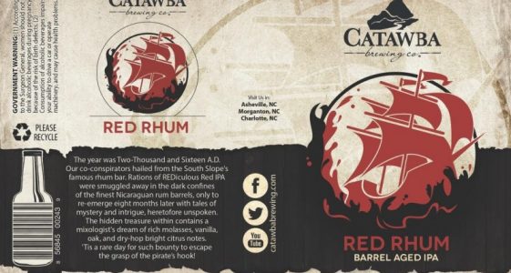 Catawba Brewing - Red Rhum (Barrel Aged IPA)