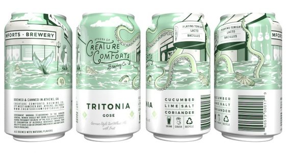 Creature Comforts Tritonia Cucumber Lime Cans Creature Comforts Tritonia Cucumber Lime Cans