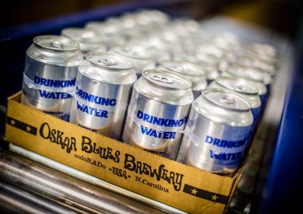 Frontier Airlines and Oskar Blues Fly 91,200 Cans of Drinking Water to Puerto Rico