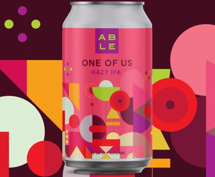 Able Brewery One of Us Hazy IPA