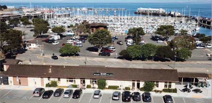 Aerial View of New Dust Bowl Tap House Location in Monterey