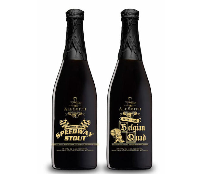 AleSmith Barrel Aged Speedway and Belgian Ale