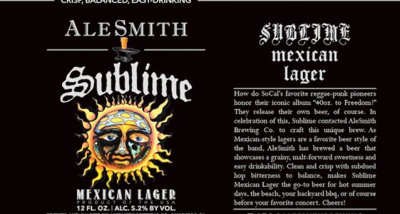 AleSmith Sublime Mexican Lager