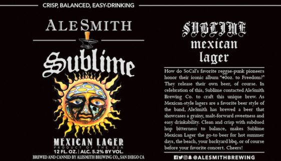 AleSmith Sublime Mexican Lager