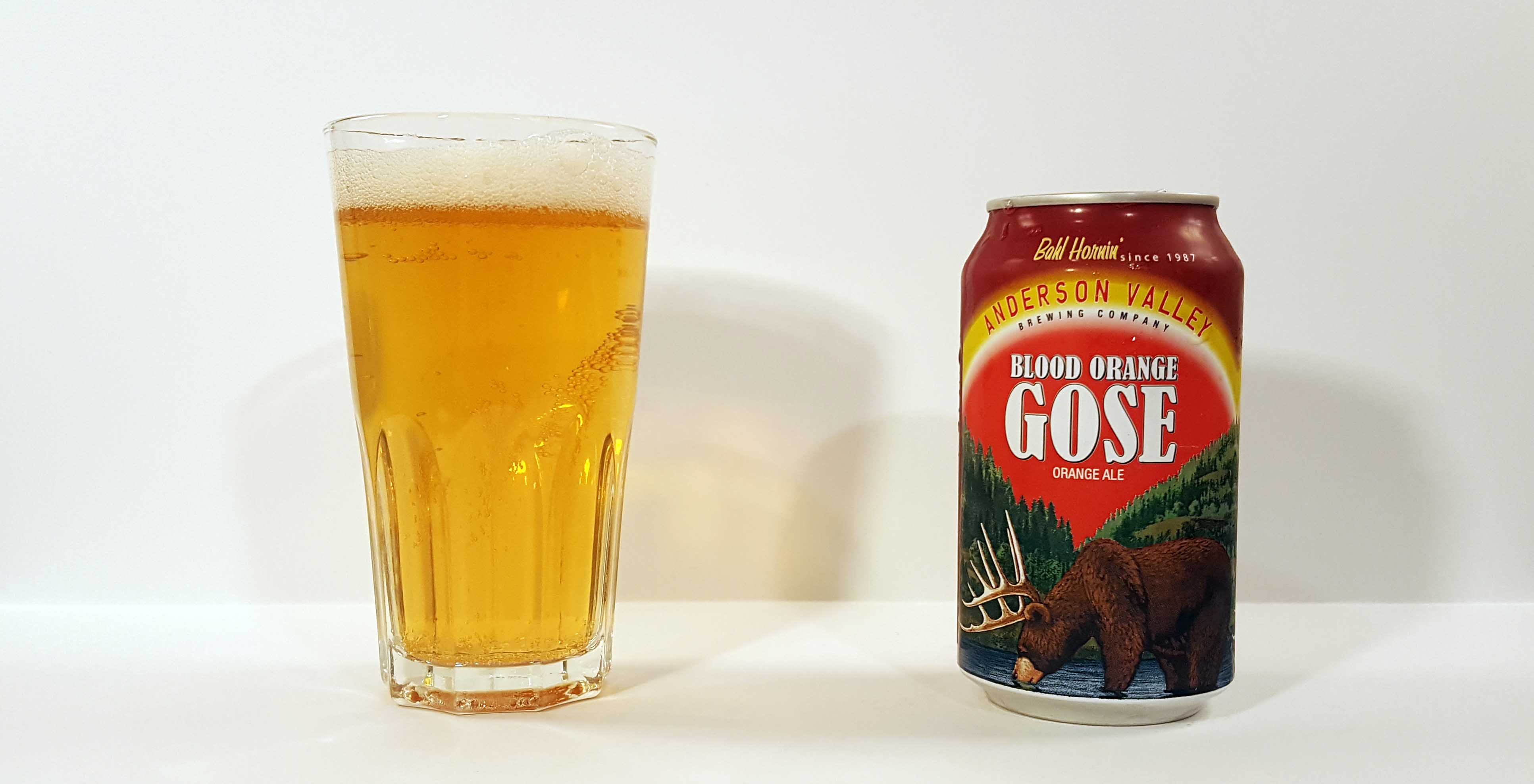 Reviewed Anderson Valley Blood Orange Gose •