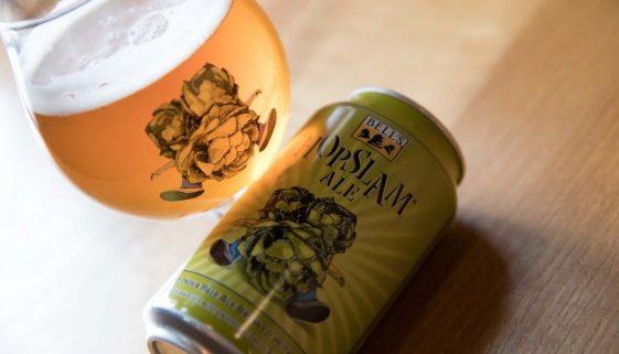 Bells Hopslam Can and Snifter