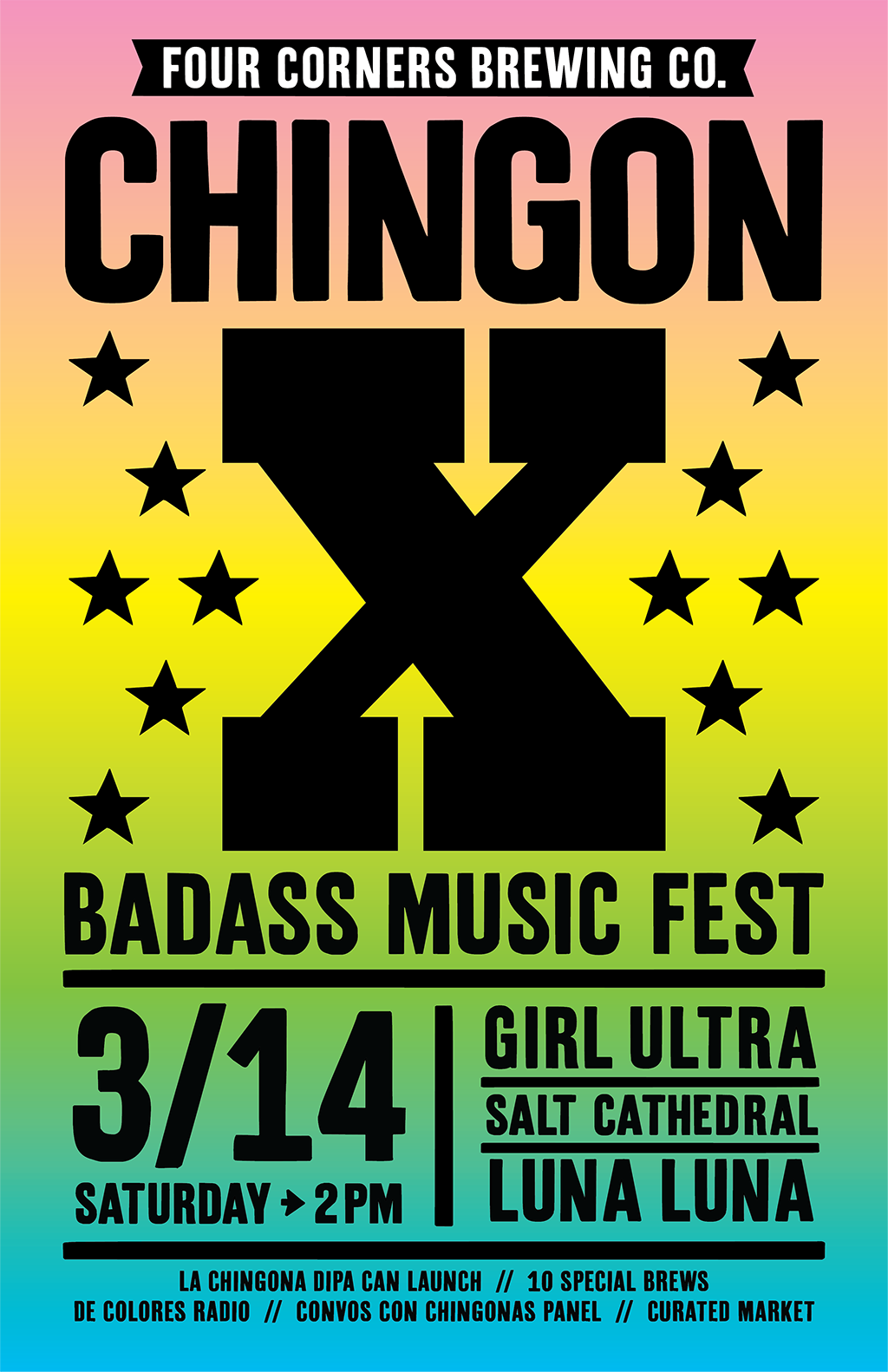 Four Corners Brewing Co. - Chingon X Music Fest