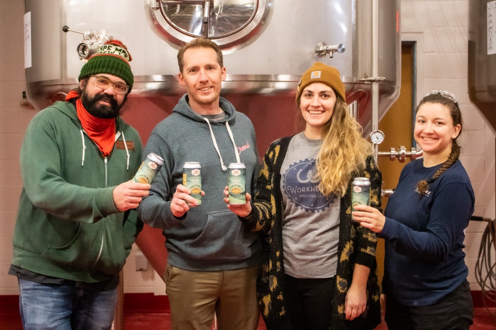 Cape May Brewing Collabs with Workhorse  Brewing  on Cut From the Same Cloth thumbnail