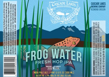 Cascade Lakes Frog Water Fresh IPA