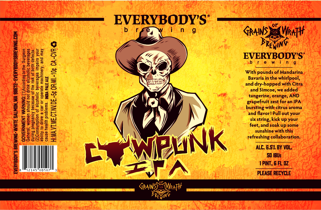 Everybodys Brewing Cow Punk IPA