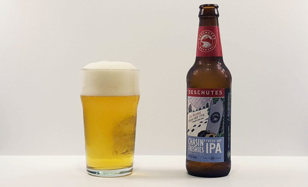 Reviewed: Deschutes Chasin’ Freshies Fresh Hop IPA 2018 • thefullpint.com