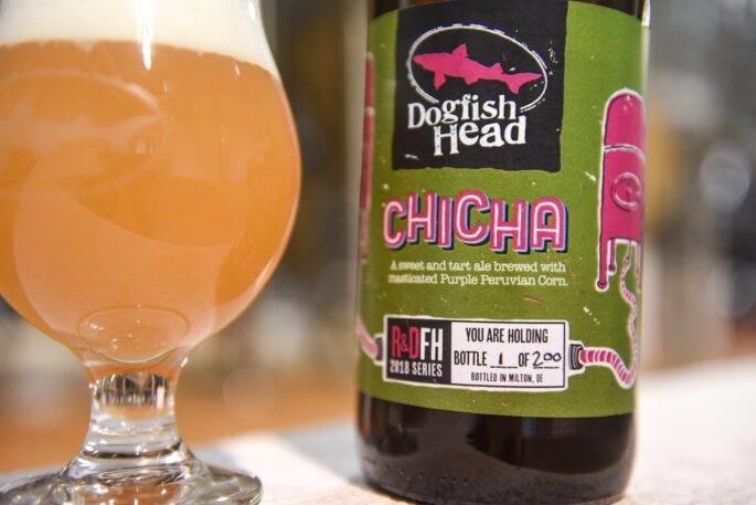 Dogfish Head Chicha Bottle