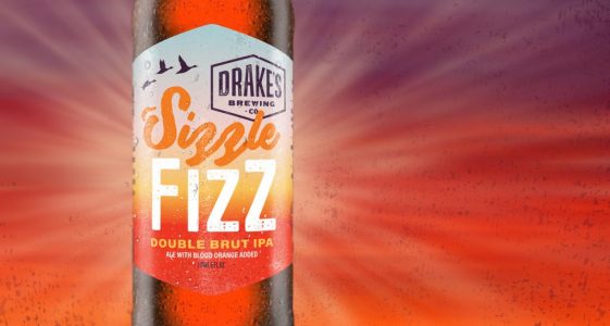 Drake's Sizzle Fizz Double Brut IPA Bottle