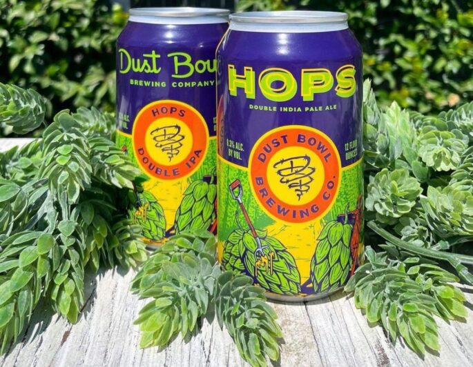 Dust Bowl Brewing Hops Double IPA