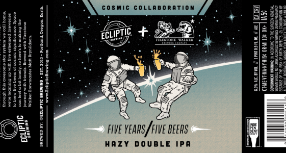 Ecliptic Brewing / Firestone Walker - Cosmic Collaboration - Five Years/Five Beers