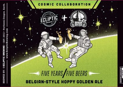 Ecliptic Brewing + Russian River Belgian-Style Hoppy Golden Ale