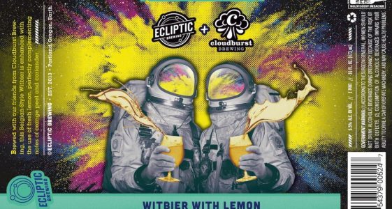 Ecliptic Witbier with Lemon Ecliptic Witbier with Lemon