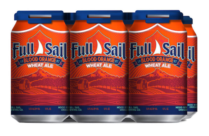 Full Sail Blood Orange Wheat Ale Cans