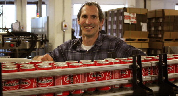 Full Sail Brewing Can Line & Director of Brewery Operations Collin Godkin