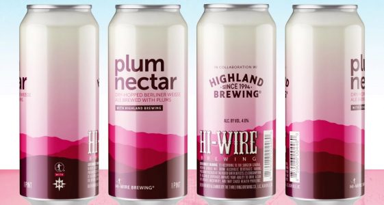 Hi-Wire Brewing & Highland Brewing - Plum Nectar