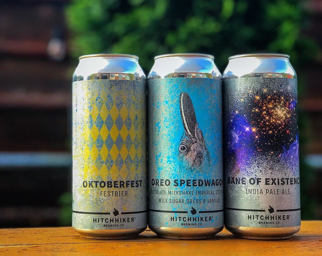 HitchHiker Brewing Can Release
