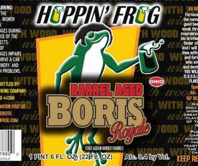 Hoppin Frog Barrel Aged BORIS Royale