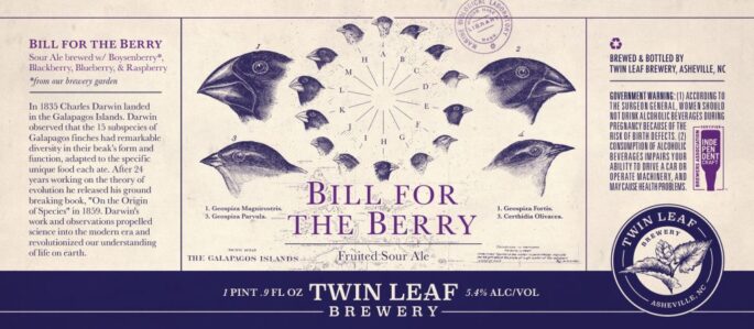 Twin Leaf Brewery - Bill for the Berry