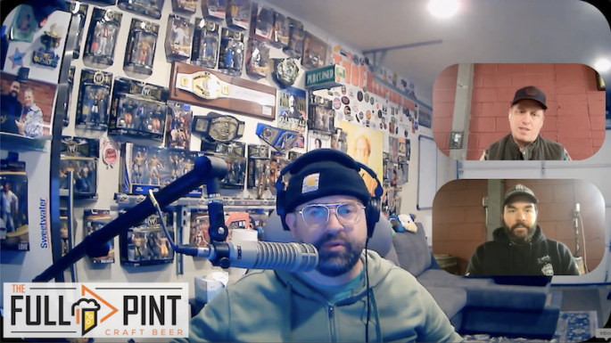 Episode 273 of The Full Pint Podcast with Justin and John of Ghost Town Brewing