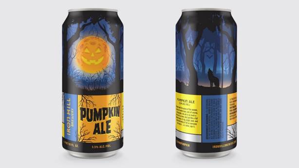 Iron Hill Pumpkin Ale Cans
