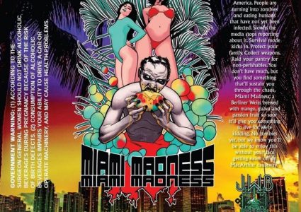 J Wakefield Miami Madness 2019 Label