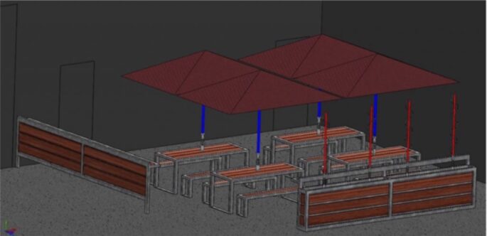 JWB Beer Garden Rendering