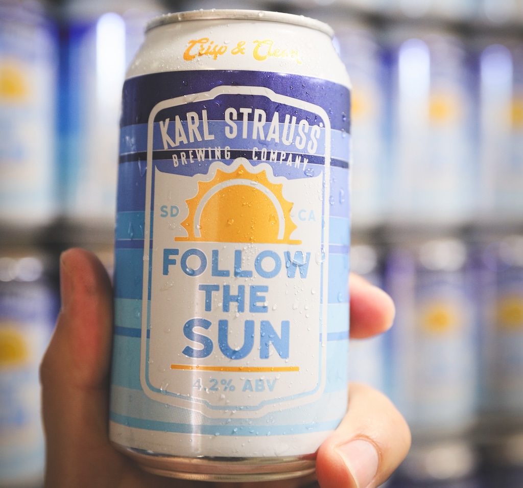 Karl Strauss Brewing Releases Follow the Sun Lager As New Core Beer thumbnail