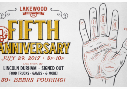 Lakewood Brewing 5th Anniversary