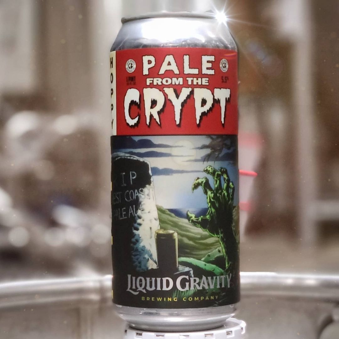 Liquid Gravity Brewing Collabs With Ec Comics On Pale From The Crypt Thefullpint Com