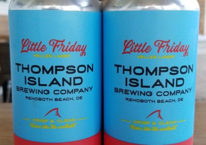 Thompson Island Brewing - Little Friday Helles Lager (cans)