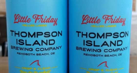 Thompson Island Brewing - Little Friday Helles Lager (cans)