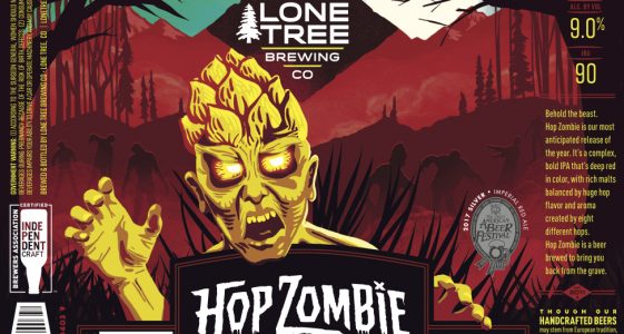 Lone Tree Hop Zombie Label 2018