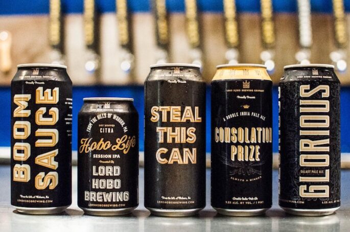 Lord Hobo Brewing Cans